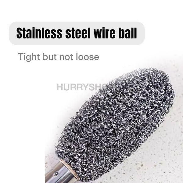 Long Handle Bottle and Jar Toilet Cleaner Brush