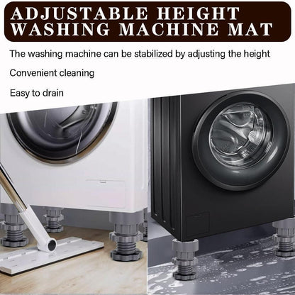 Adjustable Anti Vibration Washing Machine Feet Pads (Set of 4)