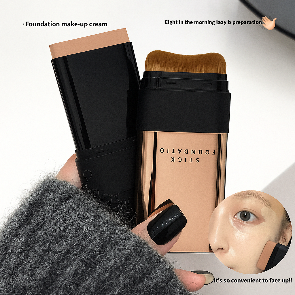 Korean 2 in 1 Glass Skin Foundation Stick (Imported Skincare)