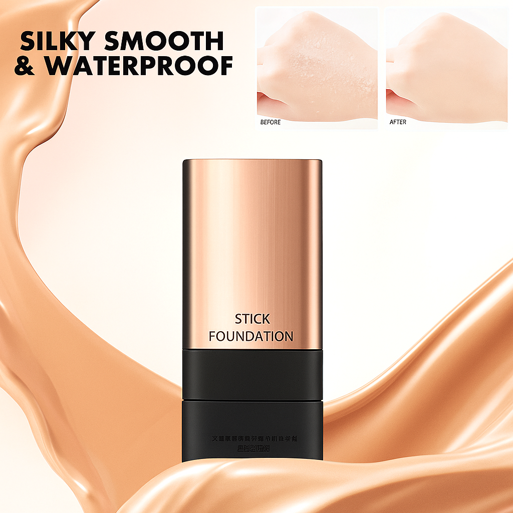 Korean 2 in 1 Glass Skin Foundation Stick (Imported Skincare)