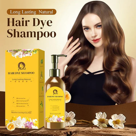 Japanese Long Lasting Natural Hair Dye Shampoo (Buy 1 Get 1 FREE 😍)