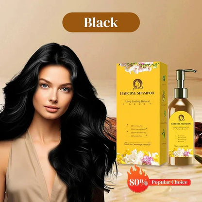 Japanese Long Lasting Natural Hair Dye Shampoo (Buy 1 Get 1 FREE 😍)